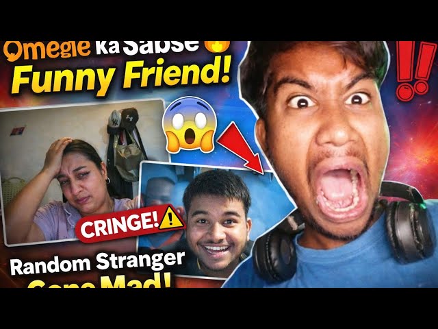 Omegle Par Mil Gayi Sabse Funny Ladki 🤣 | Mera Reaction Dekho!#viral #omegle #funny #girls..