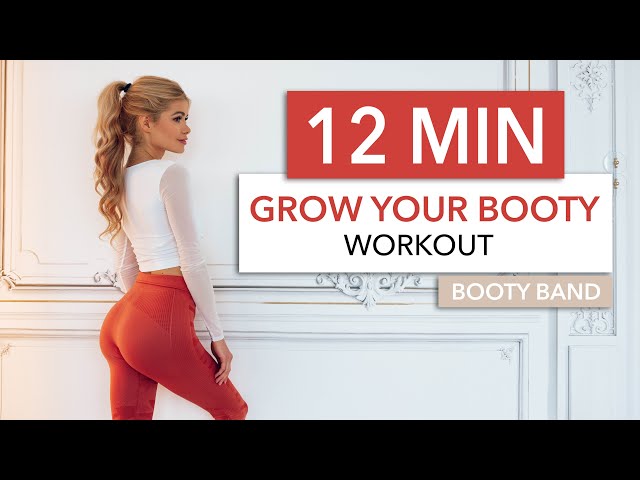 12 MIN GROW YOUR BOOTY - not your thighs / Booty Activation, no squats, knee friendly I Pamela Reif