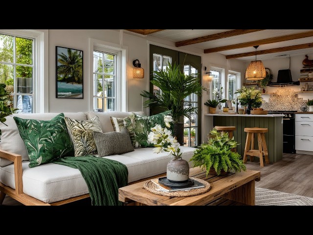 Tiny Scandinavian Olive and White House Design 2026 ✨ Warm, Modern & Space-Saving Ideas