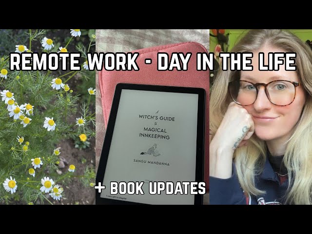 Remote worker day in the life & book update