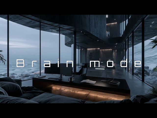 Deep Work Music For Maximum Productivity | Dark Aesthetic Ambience For Focus And Studying