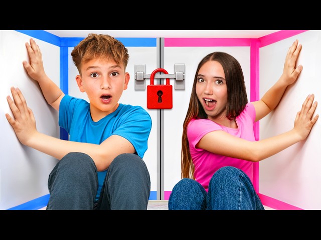 Boys vs Girls Extreme CHALLENGE!! Collection video with Vlad
