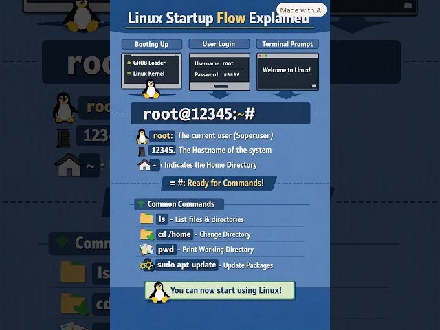 DevOps 06 — Linux Fundamentals & Startup Flow