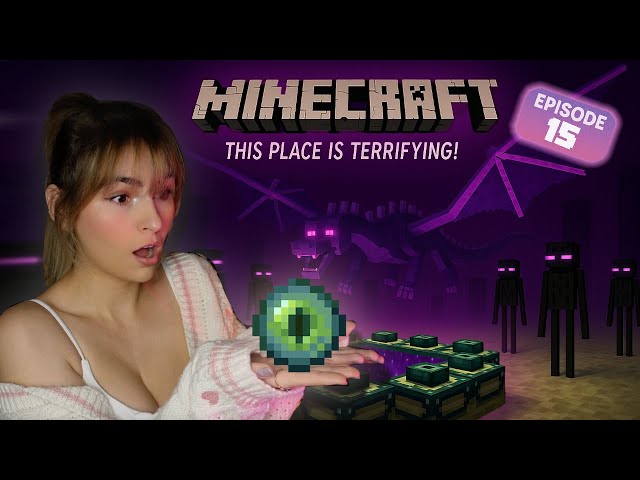 my FIRST TIME going to THE END 😱 | minecraft survival episode 15