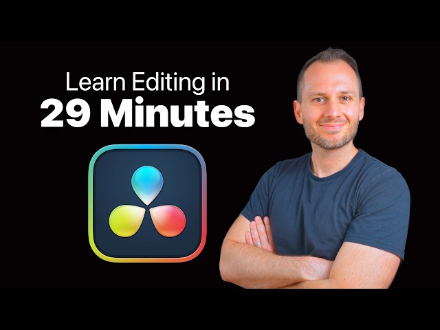 DaVinci Resolve Start-to-Finish Editing Tutorial for Beginners