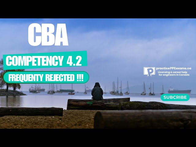 Competency-Based Assessment (CBA) - Competency 4.2—Resolve Differences (Frequently rejected)