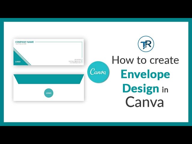HOW TO CREATE ENVELOPE DESIGN IN CANVA