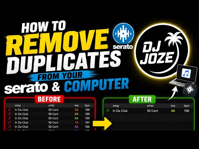 Serato Library Messy? Here’s How to Remove Duplicate Songs Fast!