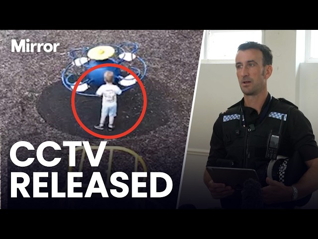 Police release CCTV of last known movements of missing 3-year-old Noah Woods and give latest update