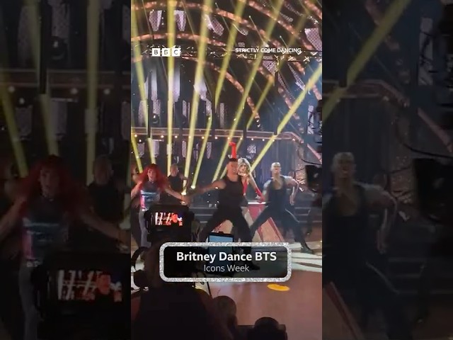 Full Britney Spears mode is activated 😍 Come BTS with us to see this routine brought to life ✨