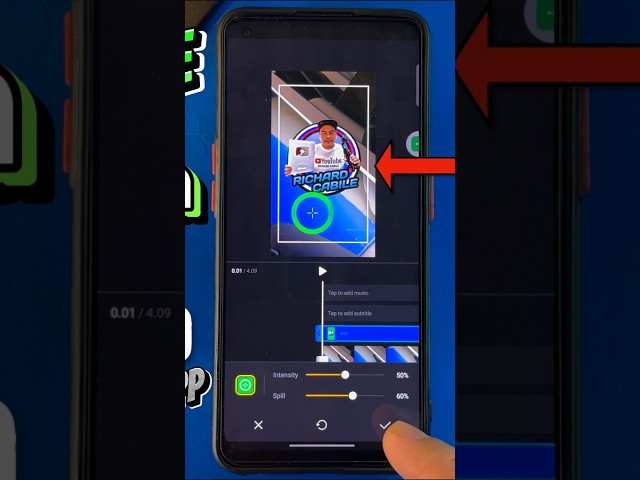 How to Use Chroma Key in VN Video Editor App on Mobile Phone #shorts