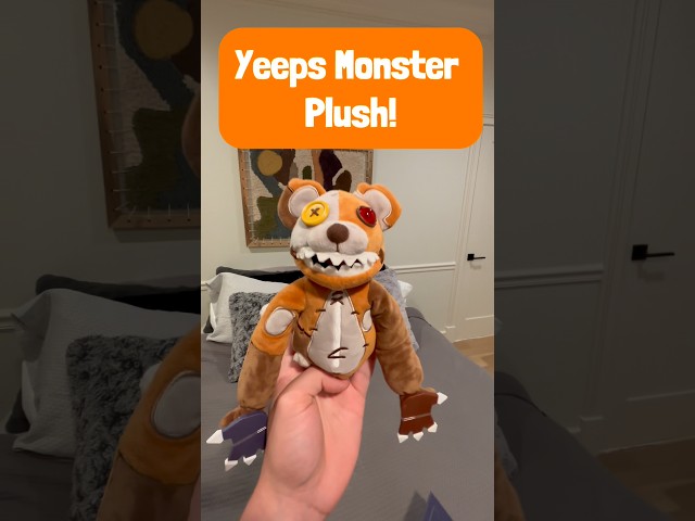I Got The Yeeps Monster Plush Early!#yeeps#funny#vr
