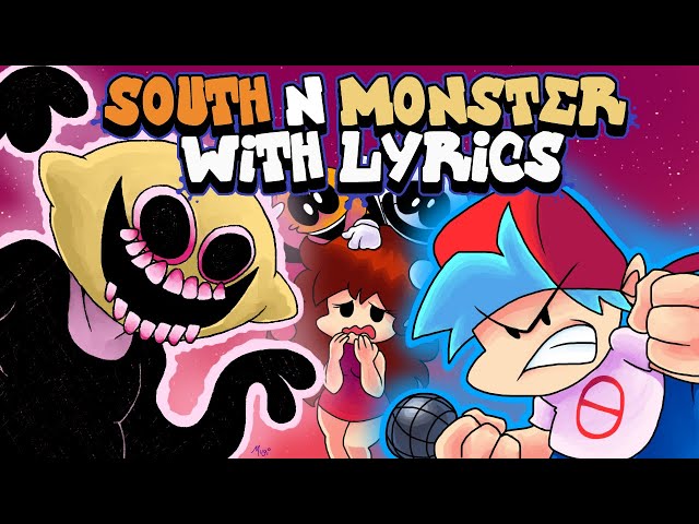 South & Monster WITH LYRICS By RecD - Friday Night Funkin' THE MUSICAL (Lyrical Cover)