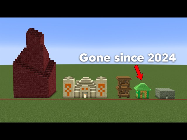 The Entire History Of Minecraft, And Everything Removed