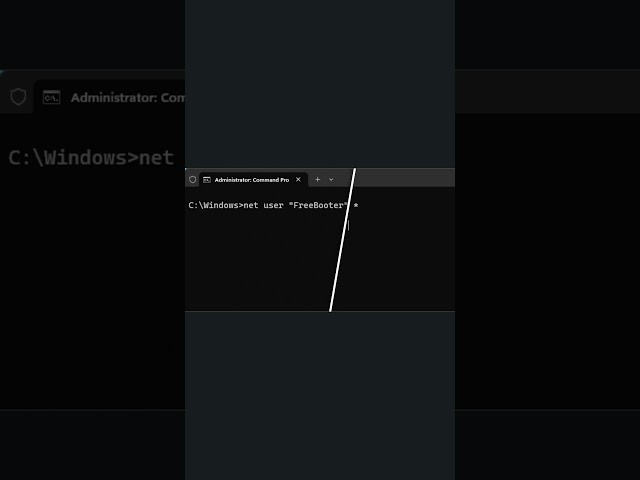 How to Reset Windows Password from Command Prompt