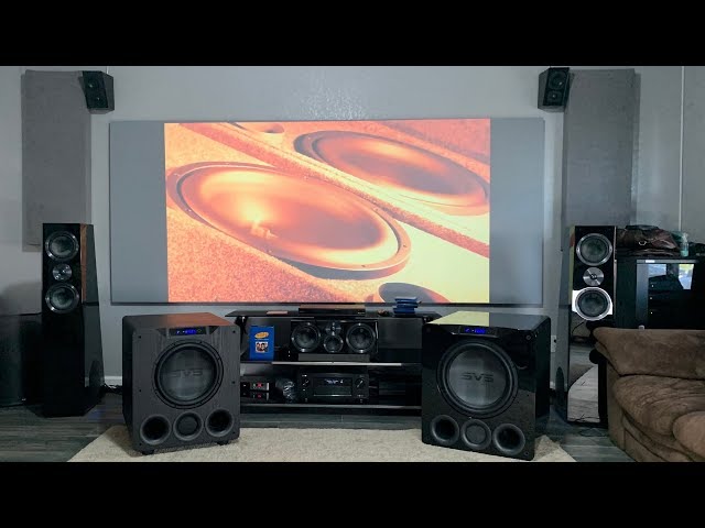 SVS PB16-Ultra BASS I LOVE YOU & Curtain Shaker