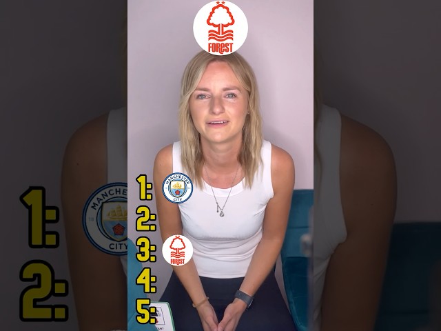 PREMIER LEAGUE 25/26 PREDICTIONS RANKING