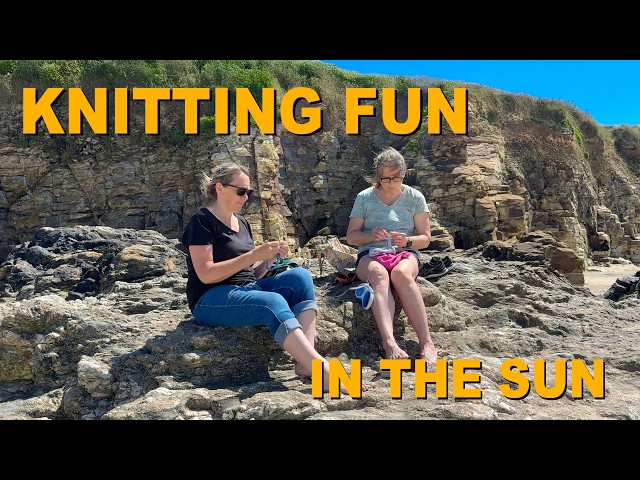 Episode 11 - Outdoor knitting, finished projects & a trip to Cornwall