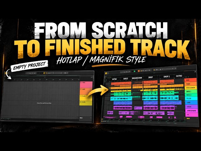 From Start to Finish: How to Make Afro & Melodic House Like HotLap | Ableton Tutorial