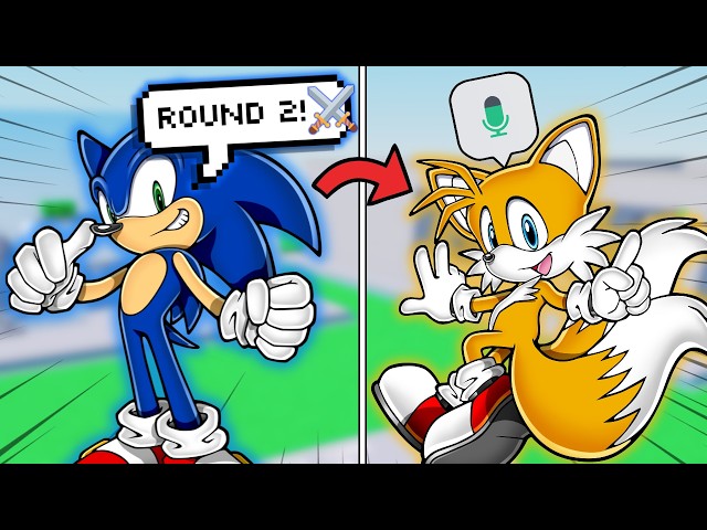 SONIC and TAILS REUNITE in ROBLOX VOICE CHAT
