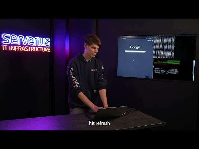 Real-Time DDoS Attack Showcase