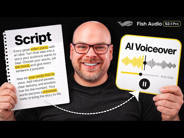 How I Automated Voiceovers for My AI Projects | Fish Audio