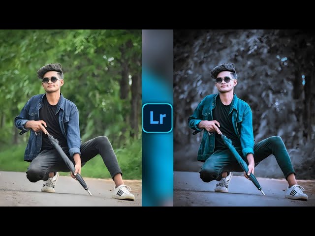 Blue And Black Tone Lightroom Photo Editing Tutorial in Mobile | Lightroom Editing Preset Download