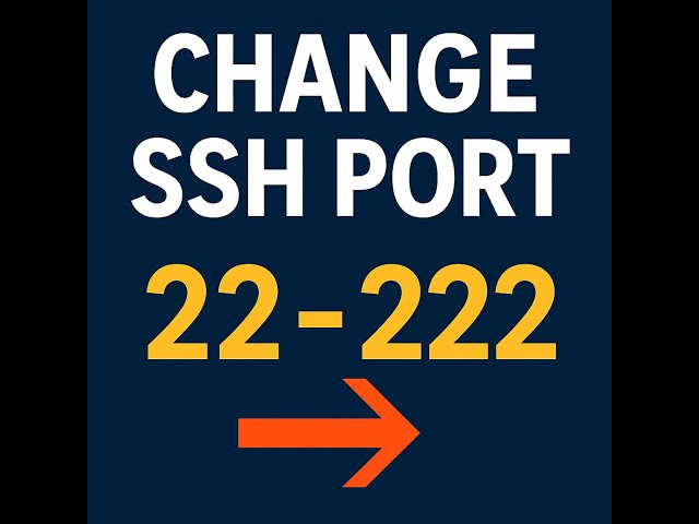 Red Hat Linux - How to change SSH port from 22 to 2222 in Red Hat / CentOS / Rocky