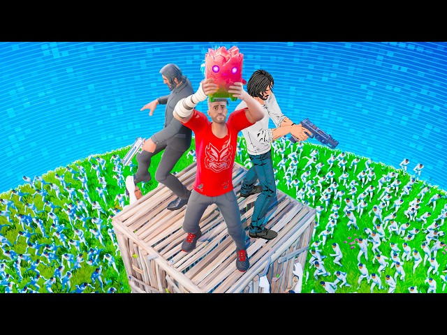 96 Fortnite Players HUNTED Me for the Rarest Sprite!