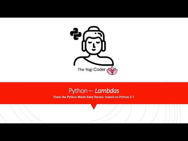 20 - Python Lambda Functions Tutorial