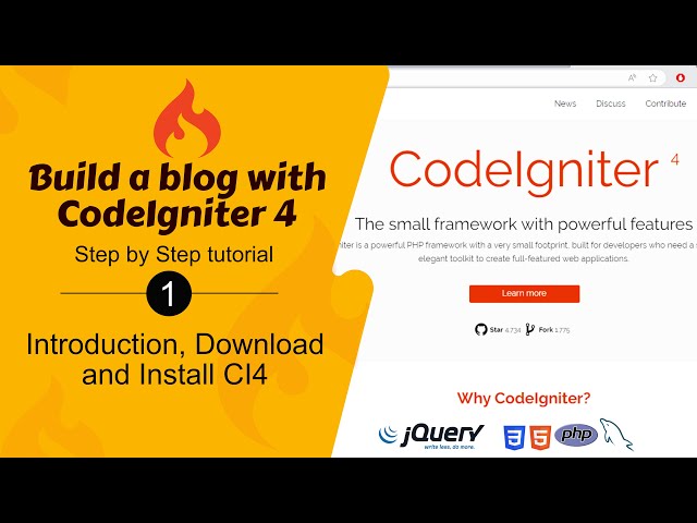 #1. Introduction to CodeIgniter 4: Download and Installation Guide