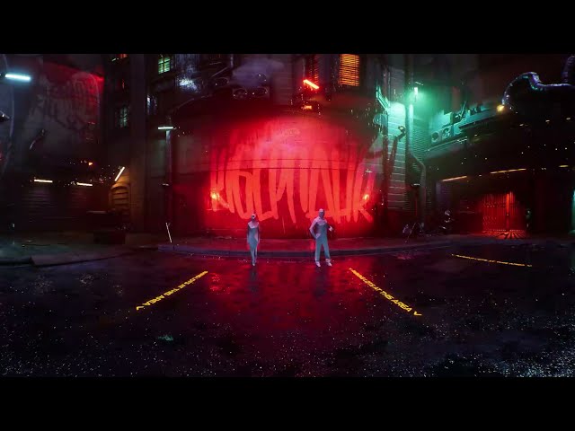 【CG Asset Sample】Cyber Punk Street - VR360