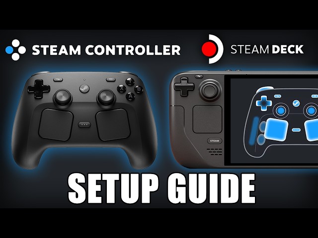 How To Setup Steam Controller On Steam Deck/SteamOS: Bluetooth, Puck, Wired Connection