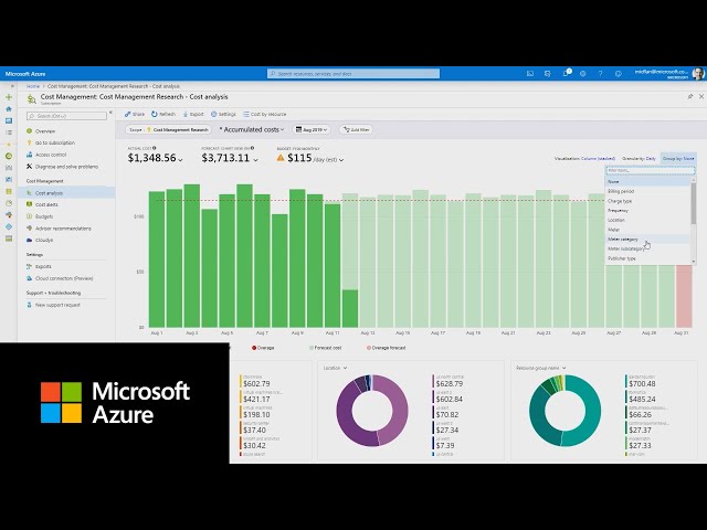 How to use Cost Management in the Azure portal | Azure Portal Series