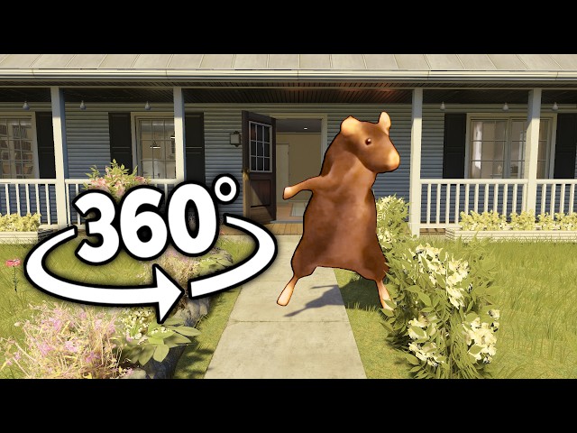 VR 360° Viral Rat Dance HUNTS YOU!