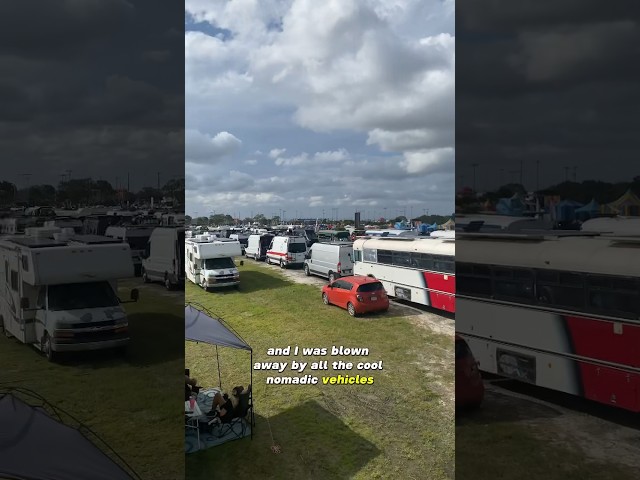My FIRST EVER van life meet up at VanFest 🚐🎉 #lifeontheroad #solovanlife #homeonwheels #tinyliving
