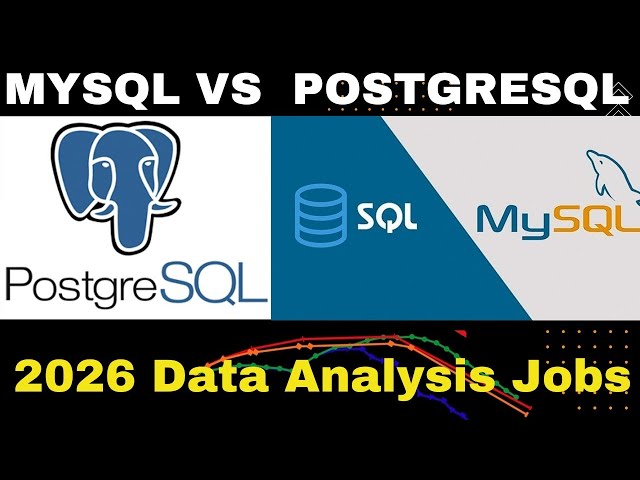MySQL vs PostgreSQL Explained for Beginners | Which Database Should You Learn First? 2025/26