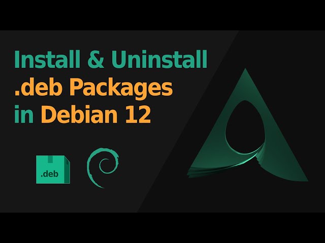How to Create, Install, and Uninstall  deb Packages in Debian Linux