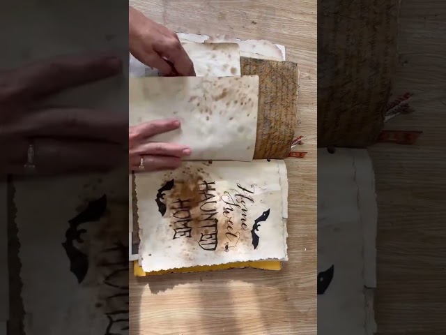 The Cutest Vintage Halloween Junk Journal DIY