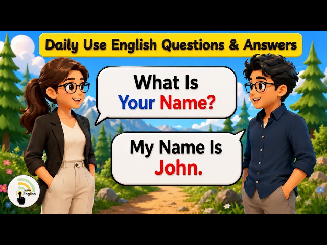 Improve Your English Speaking Skills | Daily English Questions & Answers