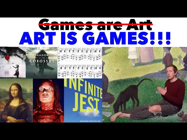 Art IS Games (Proof Mona Lisa is Actually a Game)
