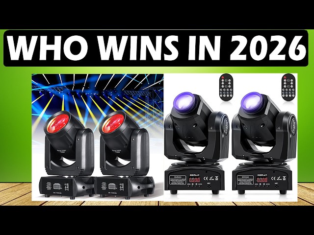 Top 5 Best Moving Head Lights 2026 - Powerful, Bright & Professional