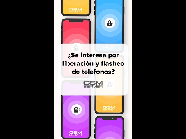 ¿Se interesa por reparación, liberación y flasheo de teléfonos?