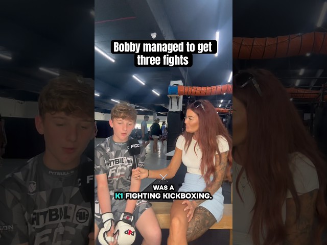 Booby got three matchups and fort in kickboxing and mma at aspire interclub