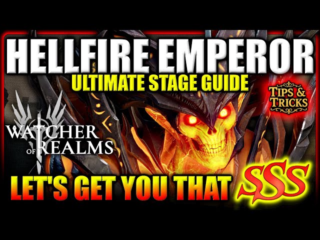 Hellfire Emperor - Tank Immortal Codex - SSS Easy With These Tips! | Watcher of Realms