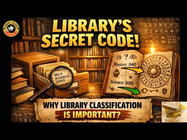 “Secret code” of libraries 🔐 | Why We Need Classification Systems#libraryscience #facts