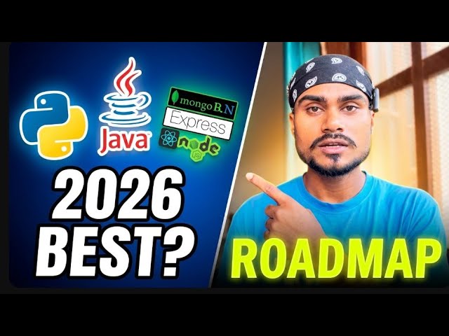 Best Programming Language to Learn in 2026 🔥 | Python vs Java vs MERN | Complete Roadmap