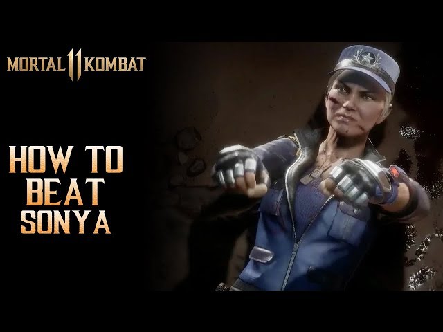 How To Beat Sonya [Mortal Kombat 11 Tutorial]