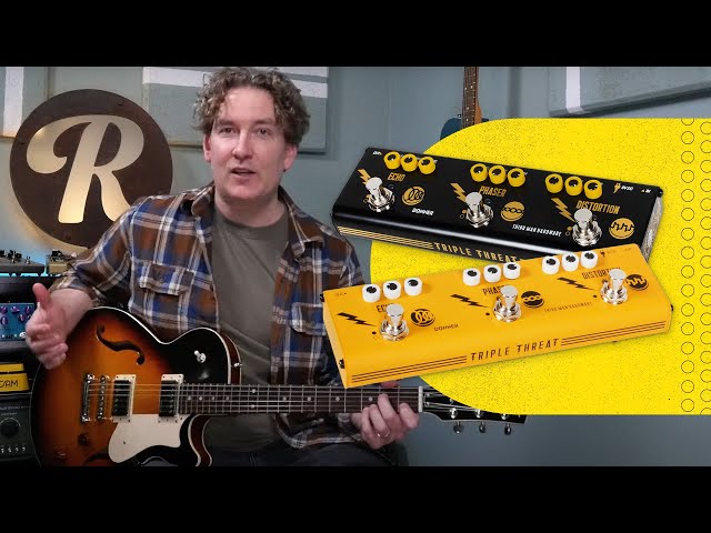 Third Man Hardware & Donner's Triple Threat Is A $99 Three-In-One Analog Multi-Effect | NAMM 2024