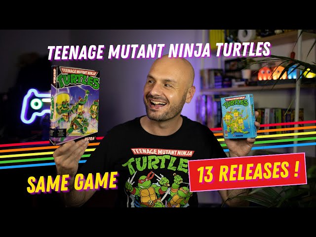 Teenage Mutant Ninja Turtles: The Video Game | 13 Official Releases | Commodore 64 Gameplay